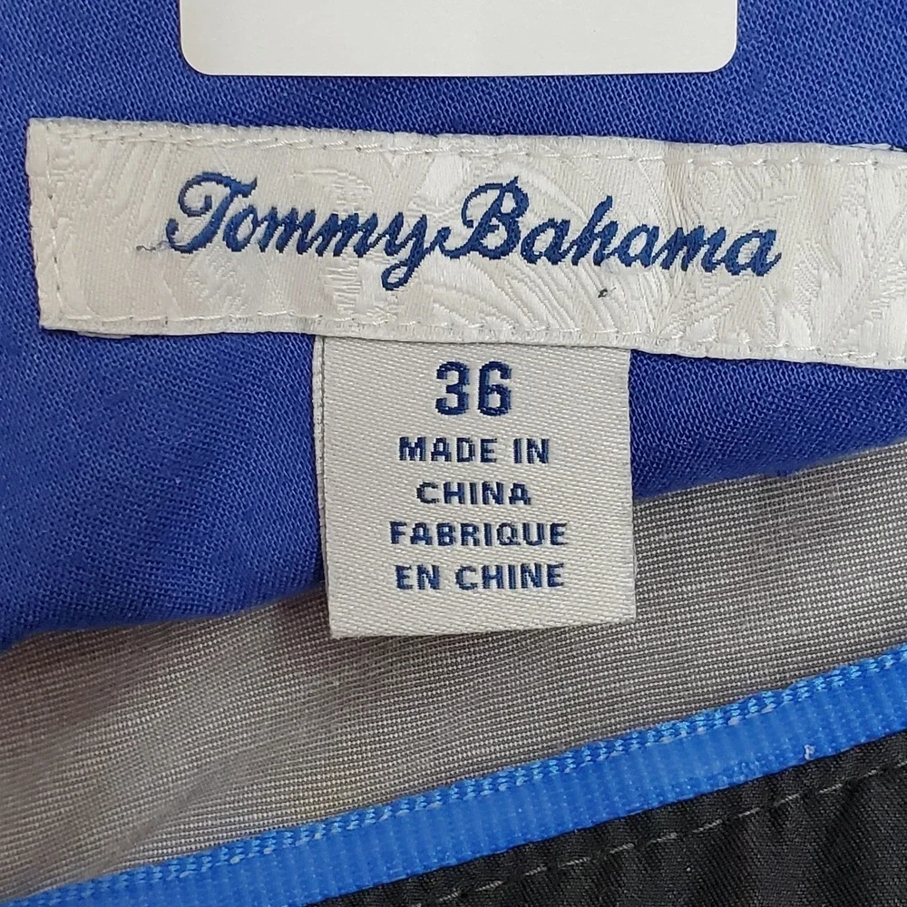 Tommy Bahama Men Shorts 36 Gray Chino Casual 10